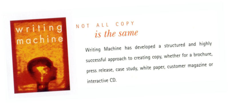 Writing Machine Book Cover